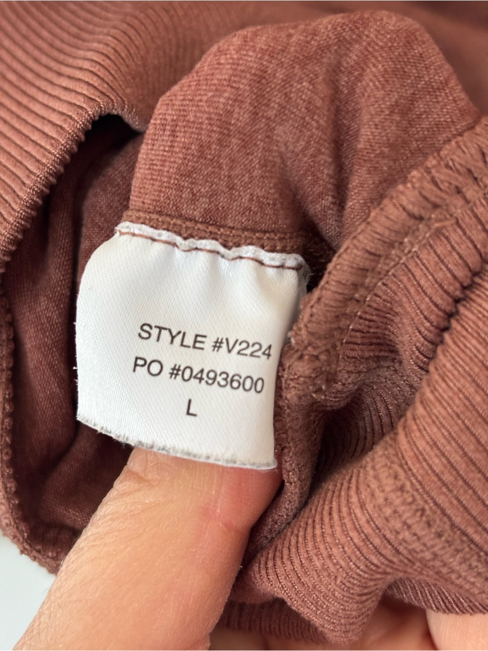 Vuori Men's Crewneck Sweatshirt in Dusty Rose - Picture 4 of 4